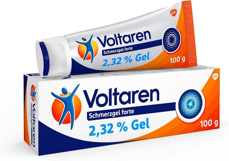 Voltaren có nhiều dạng bào chế như viên uống, viên đạn, thuốc tiêm và gel bôi ngoài da.