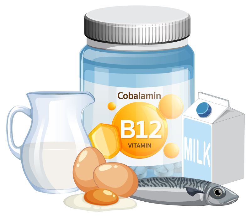 Vitamin B12 giúp điều hòa huyết áp