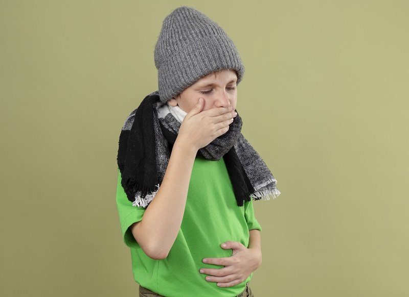 Viêm dạ dày ruột do virus là nguyên nhân thường gặp khiến trẻ bị nôn liên tục.